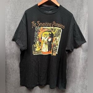 Smashing Pumpkins cat wedding tshirt double sided XXL